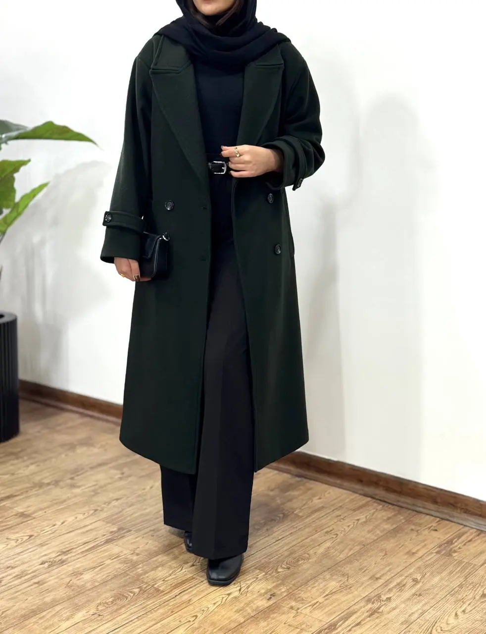 پالتو فوتر بلند آستردار بهگل 1